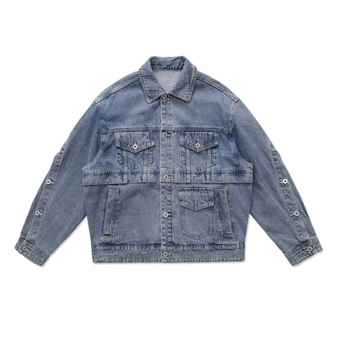 Buttoned Denim Jacket