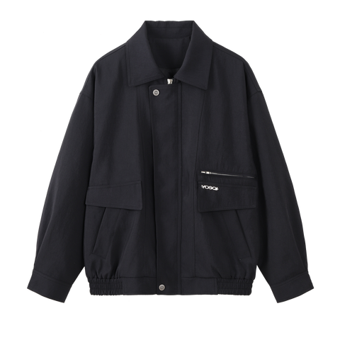 Metallic Logo Jacket