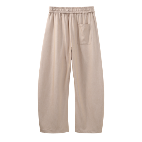 Wide Leg Script Logo Pants