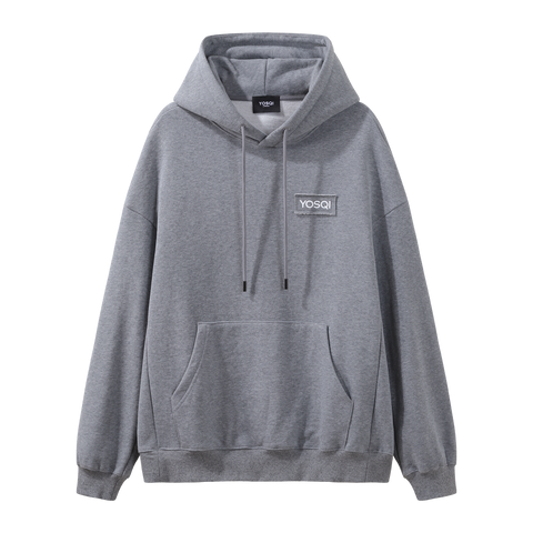 Patch Logo Oversized Hoodie
