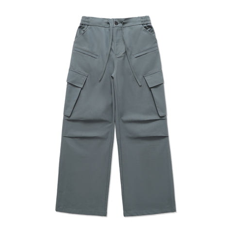 Knee Pleat Cargo Pants