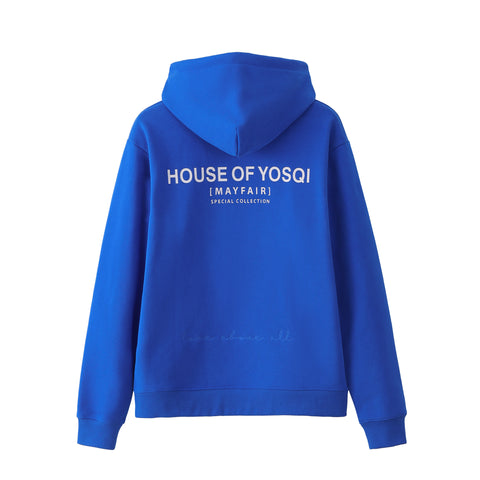 "Mayfair Edition" Regular Fit Hoodie- Royal Blue