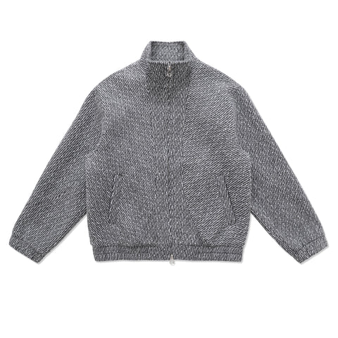 Contrast Stitch Track Jacket