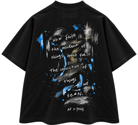 Faith and Conviction hand-painted Tee