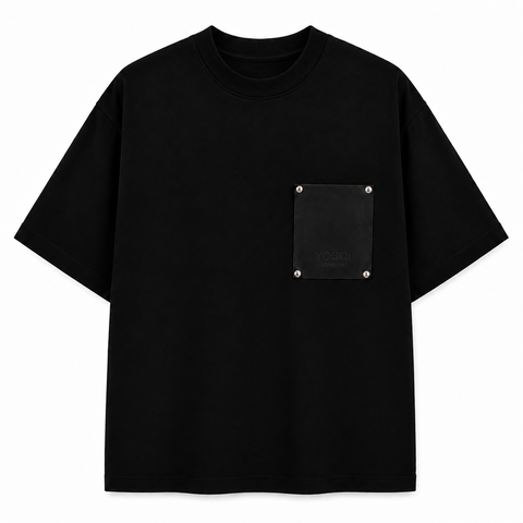 Leather Pocket Tee