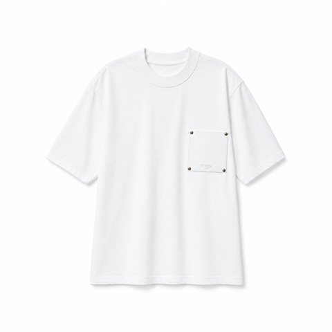 Leather Pocket Tee