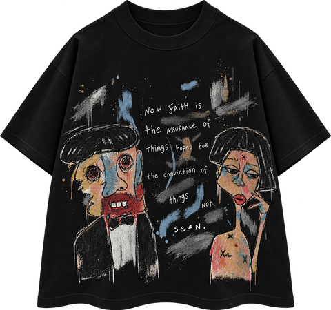 Faith and Conviction hand-painted Tee