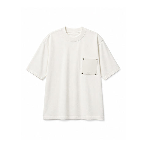 Leather Pocket Tee