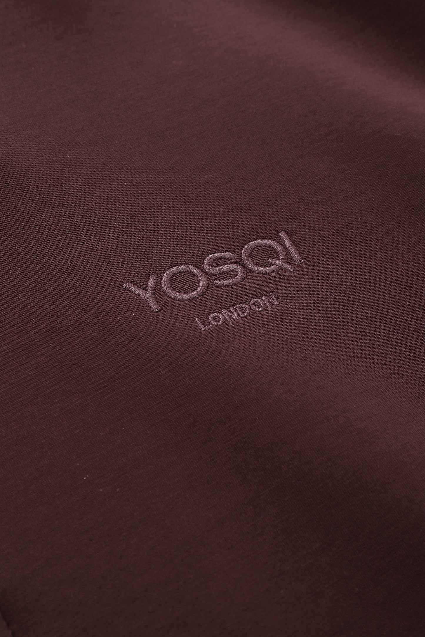 Yosqi London Zipped Hoodie(Brown)