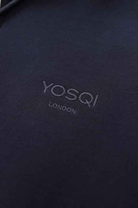 Yosqi London Zipped Hoodie(Navy)