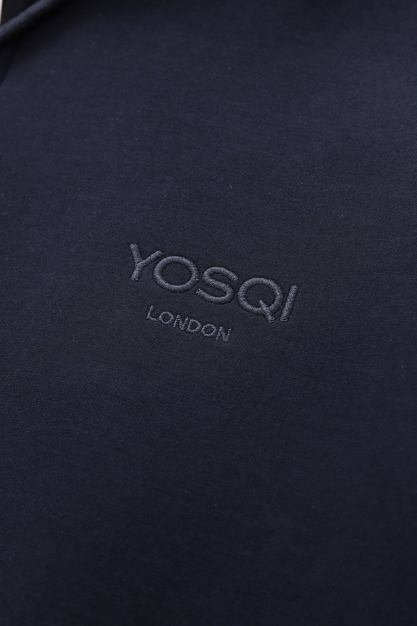 Yosqi London Zipped Hoodie(Navy)