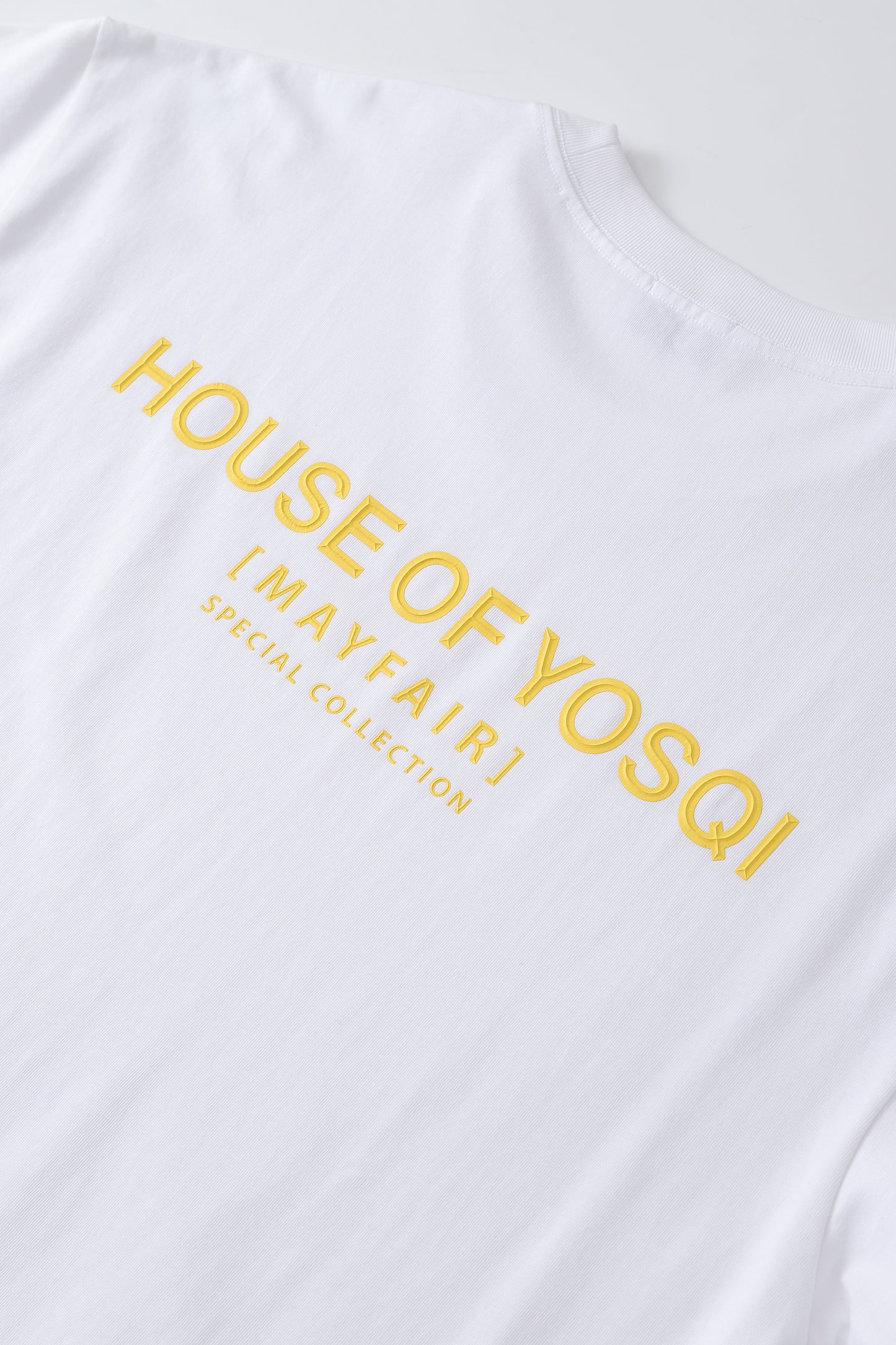 Yosqi Mayfair Rock Print Tee -  Yellow Edition