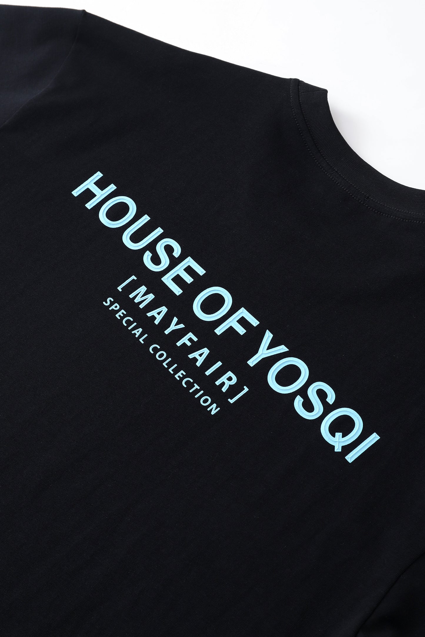 Yosqi Mayfair Rock Print Tee -  Blue Edition