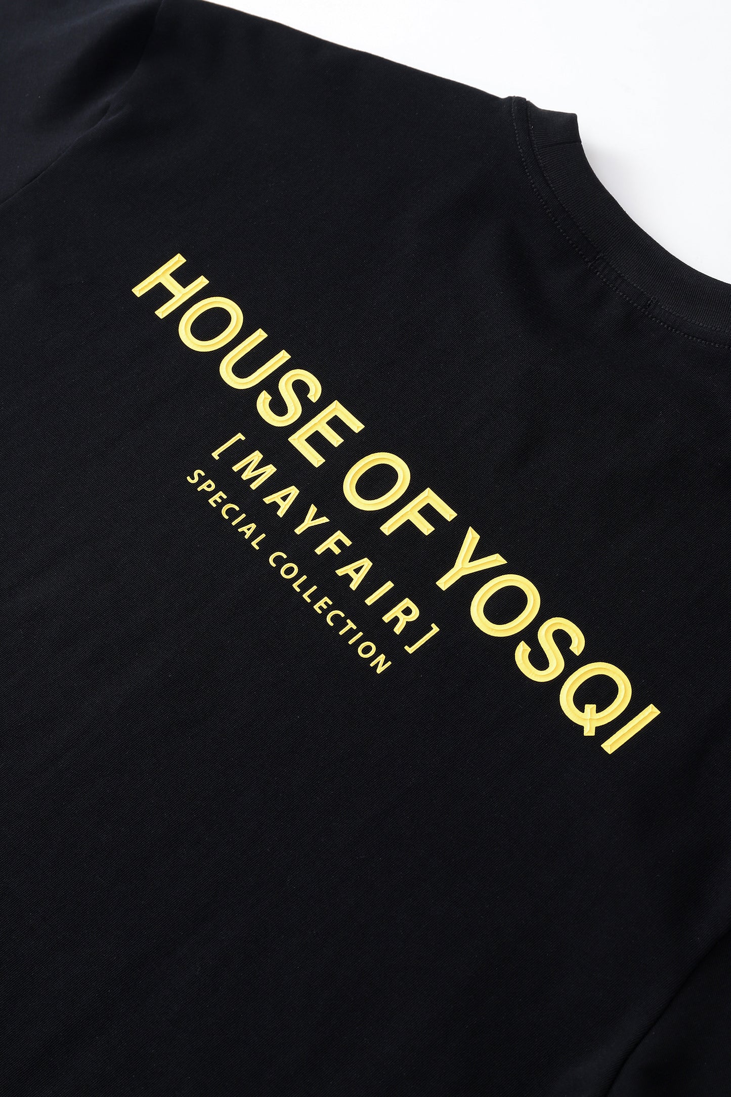 Yosqi Mayfair Rock Print Tee -  Yellow Edition