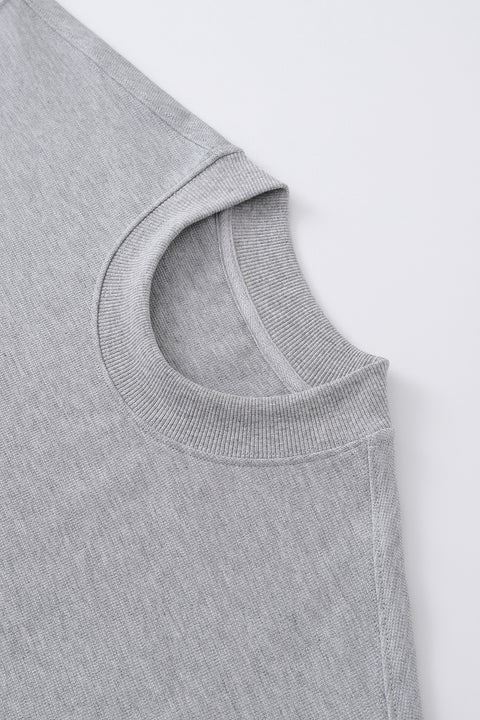 Woven Pocket Tee