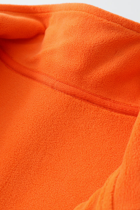 Contrast Collar Half-Zip