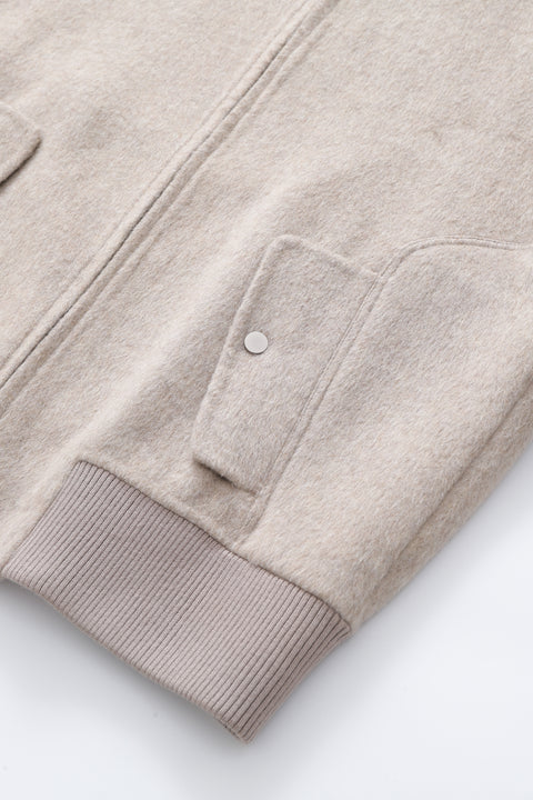 Beige Wool Jacket