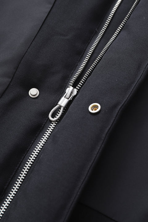 Sculpted High-Neck Puffer Jacket