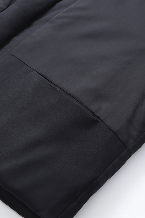 Sculpted High-Neck Puffer Jacket