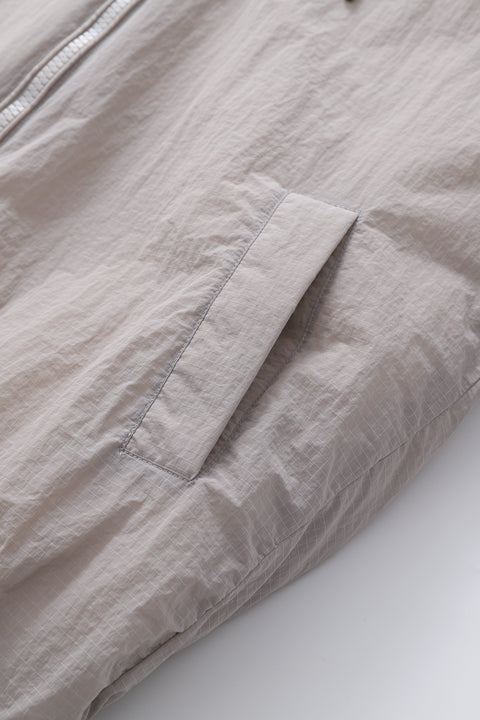 Shield Puffer Jacket with Faux Fur Collar