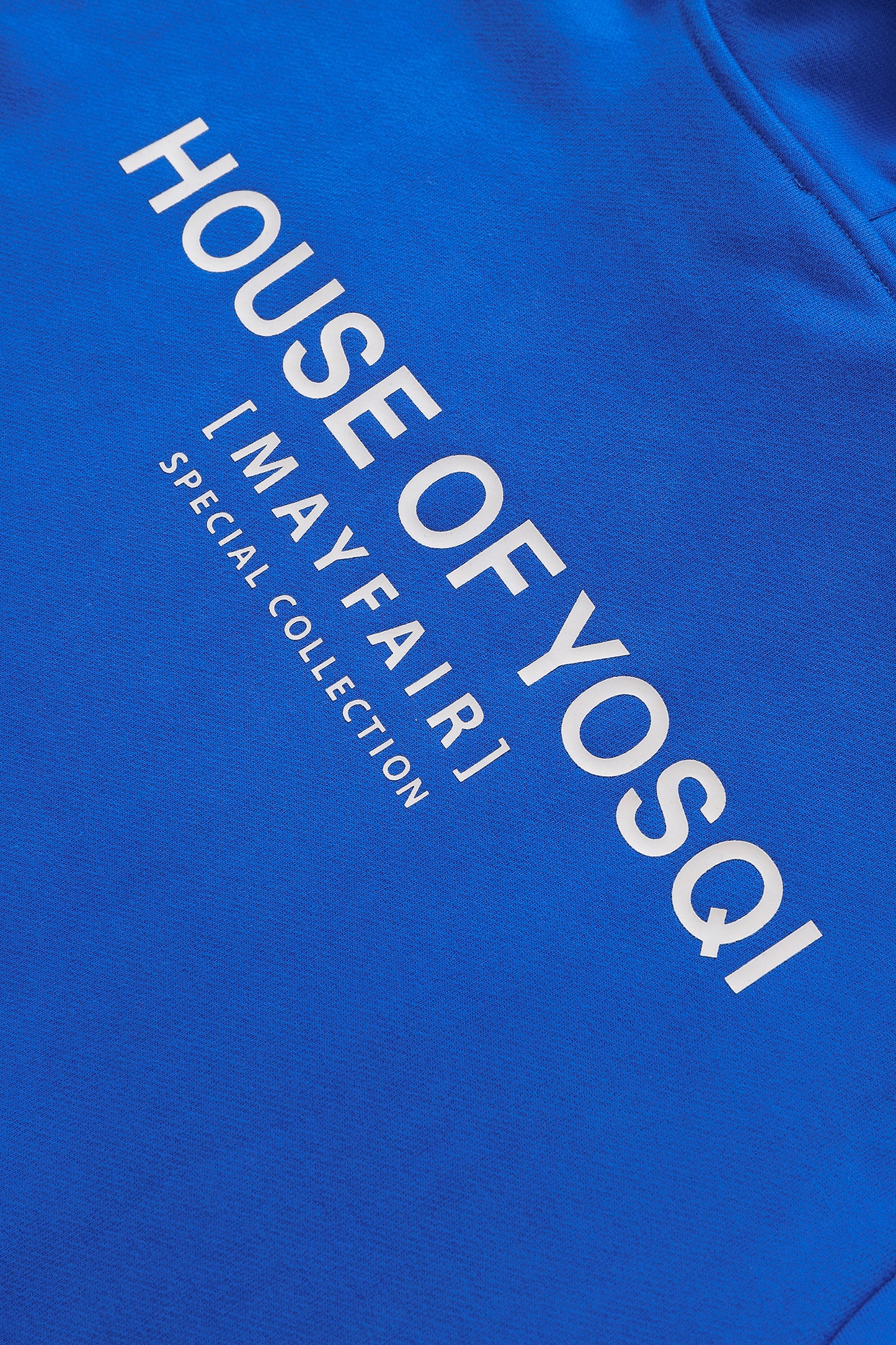 YOSQI "Mayfair Edition" Regular Fit Hoodie- Royal Blue