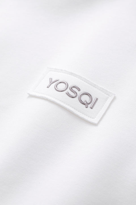 Metallic Embossed Patch Hoodie