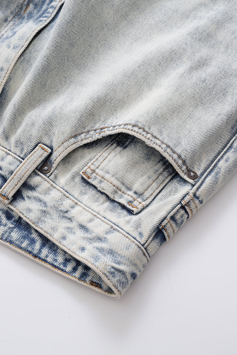 Denim Fold Jeans