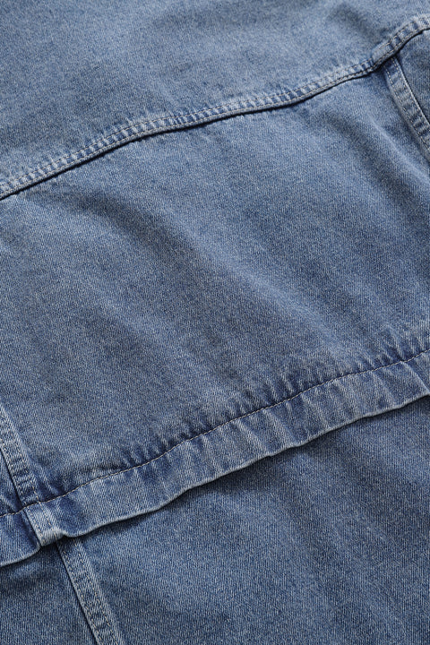 Buttoned Denim Jacket