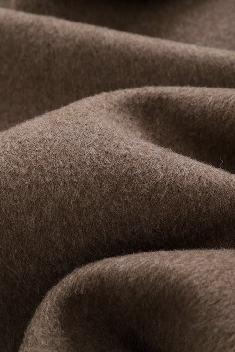 Beige Wool Pocket Jacket