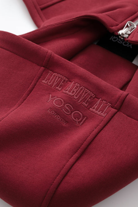 “Love Above All” Slogan Hoodie