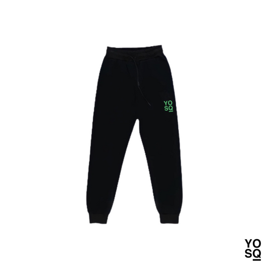 YOSQI - Green Logo Sweatpants