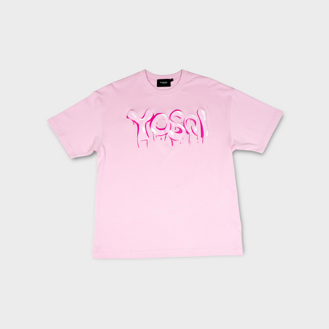 Ice Cream Drip Tee (Pink)