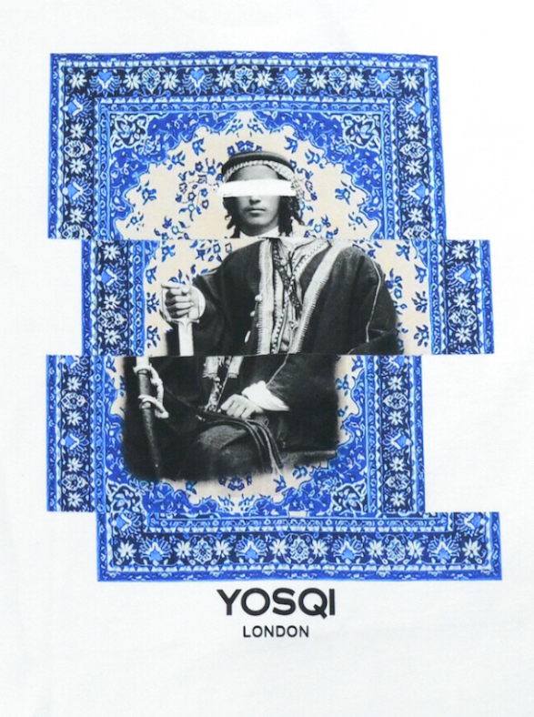 YOSQI Oversized  Hoodie- Arabian Art Collection Green