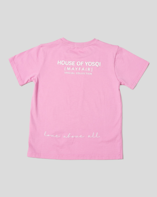 Mayfair Edition Classic Tee (Pink/White) : KIDS