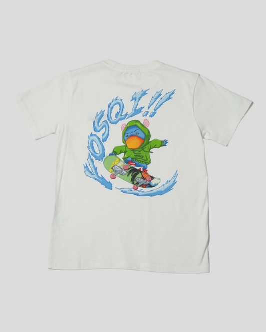 Yosqi Mascot Tee (White) : KIDS