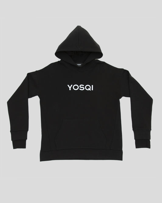 YOSQI Embossed 3D Logo Hoodie